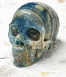 Skull - Blue Onyx