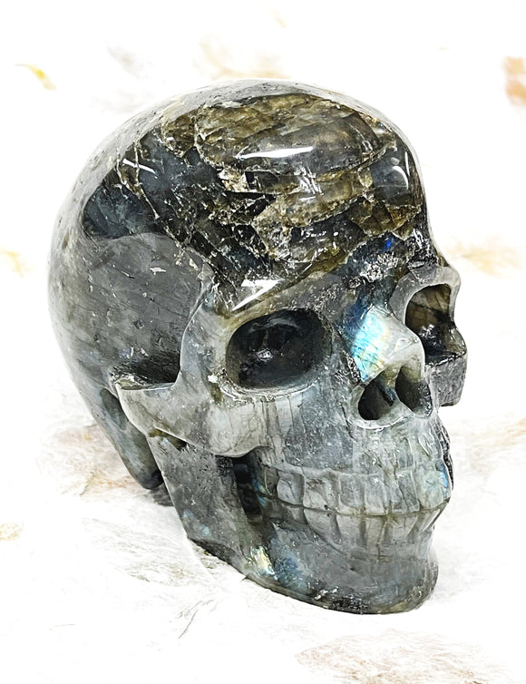Skull - Labradorite
