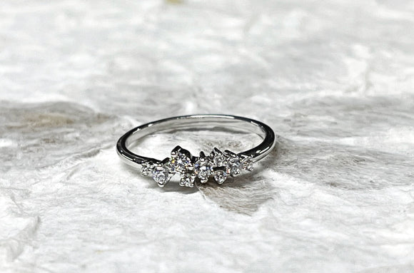 Ring Vermeil - WG - Unique