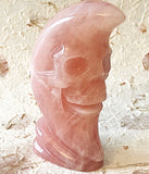 Skull - Rose Quartz Moon