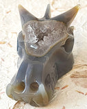 Skull - Geode Dragon Small