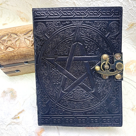 Leather Journal - Pentagram