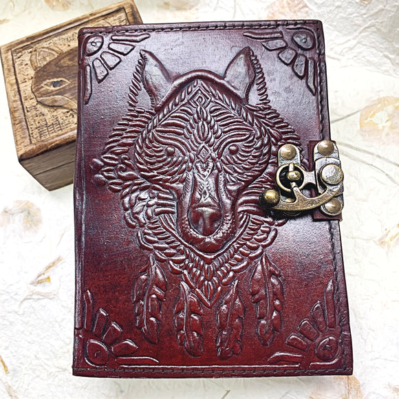 Leather Journal - Wolf