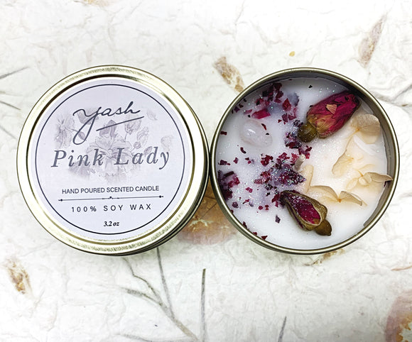 Soy Wax Candles - Pink Lady