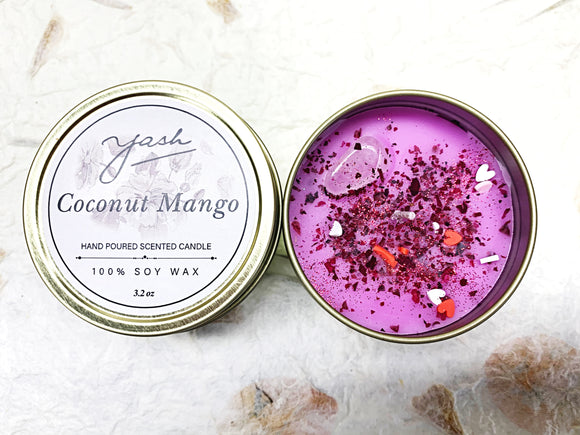 Soy Wax Candles - Coconut Mango