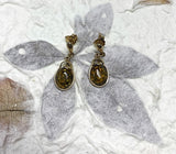Amber Ear Ring - AMB- ER 30