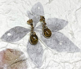 Amber Ear Ring - AMB- ER 30