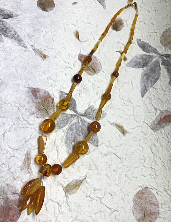 Amber Necklace - AMB- N 36