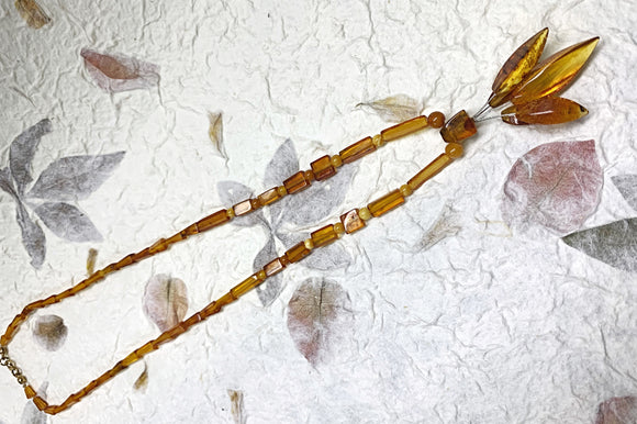 Amber Necklace - AMB- N 38