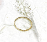 Ring Vermeil - YG -Love