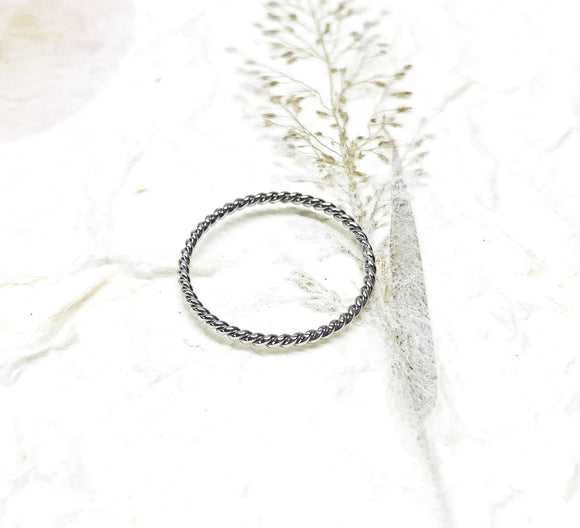 Ring Vermeil - WG -Love