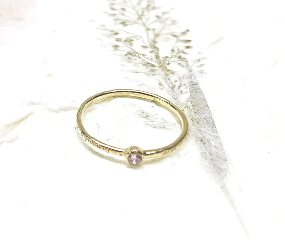 Ring Vermeil - YG - Rose