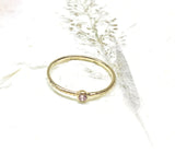 Ring Vermeil - YG - Rose