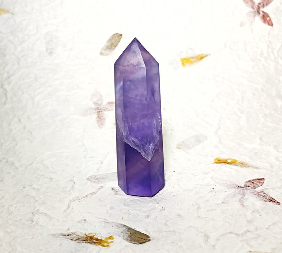 Point - Indigo Blue Fluorite 3