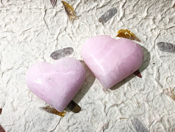 Heart - Pink Aragonite