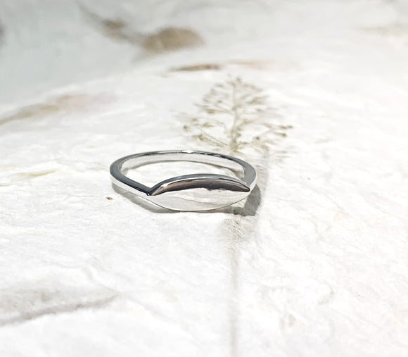 Ring Vermeil - WG - Signet (C)