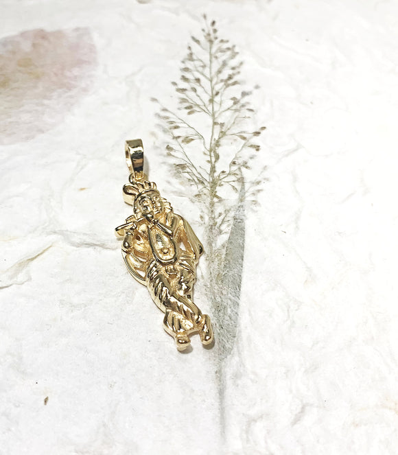 Pendant Vermeil - YG - Shri Krishna