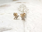 Ear Rings Vermeil - YG Bolt
