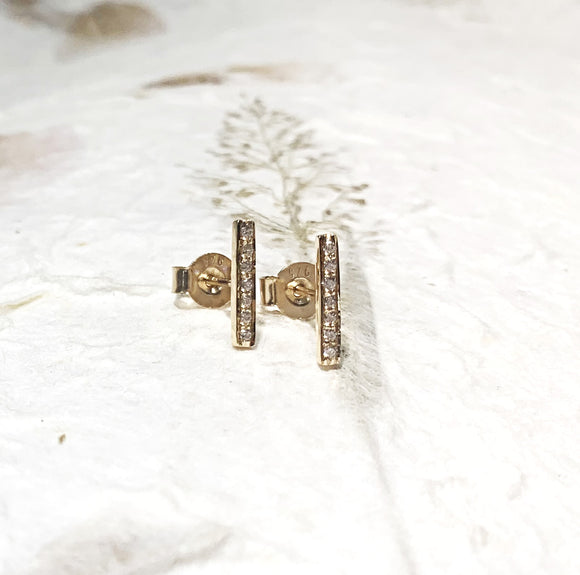 Ear Ring Vermeil - YG Bar