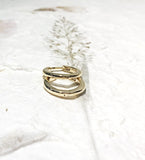 Ear Ring Vermeil - YG Hoop Thin