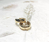 Ear Ring Vermeil - YG Hoop Thick