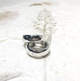 Ear Ring Vermeil - WG Hoop Thick