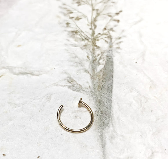 Nose Pin Vermeil - YG Nose