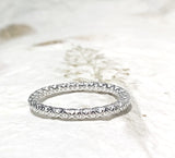 Ring Vermeil - WG - Intertwined