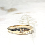 Ring Vermeil - YG - Star