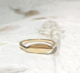 Ring Vermeil - YG - Signet (C)
