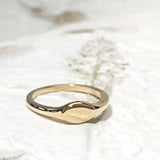 Ring Vermeil - YG - Signet (B)