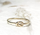 Ring Vermeil - YG  Knot
