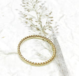Ring Vermeil - YG -Love