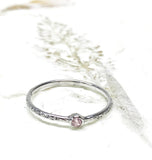 Ring Vermeil - WG - Rose