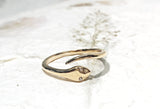 Ring Vermeil - YG  Snake