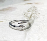 Ring Vermeil - WG  Snake