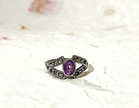 Marcasite Ring - MJR 101