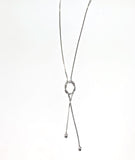 Chains Necklace – Sterling Silver BOW - CO 47