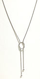 Chains Necklace – Sterling Silver BOW - CO 47