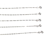 Chains Necklace – Sterling Silver  STW - GP 25