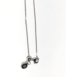 Chains Necklace – Sterling Silver BX ADJ - KV 15