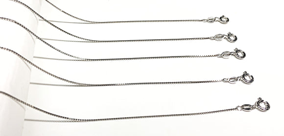 Chains Necklace – Sterling Silver BX PL - KV 15