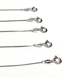 Chains Necklace – Sterling Silver BX PL - KV 15